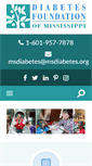 Mobile Screenshot of msdiabetes.org